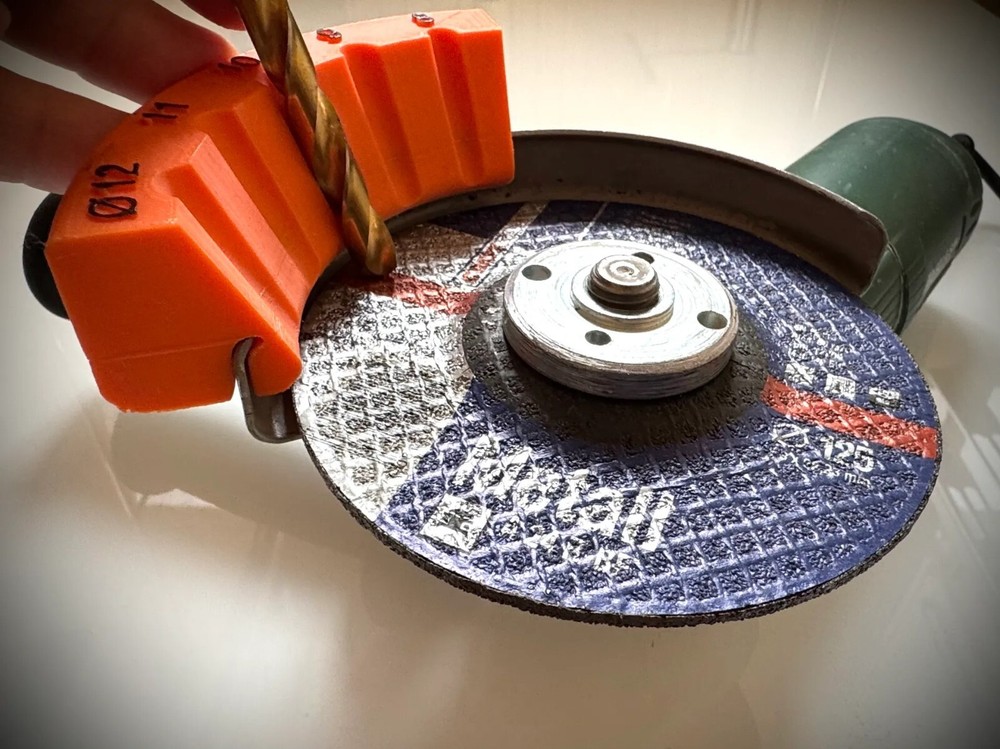 Drill Sharpener for Bosch Angle Grinder - Precision Sharpening for 8-12mm Drill