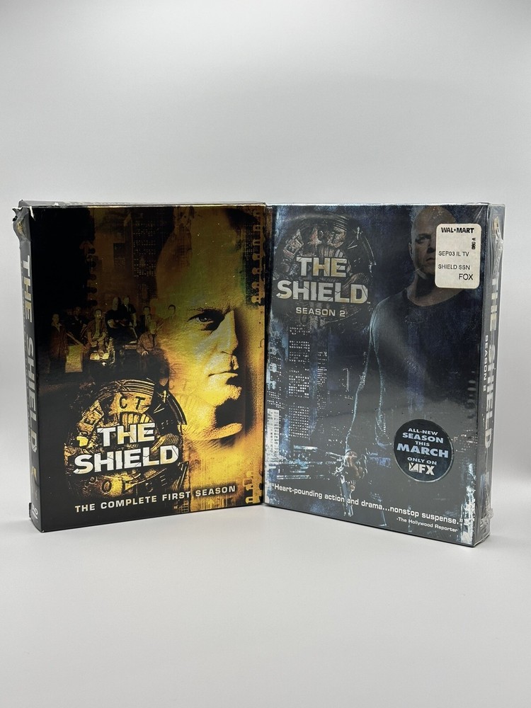 The Shield: Season 1 & 2 DVD Set Bundle - Season 1 CIB, Season 2 Sealed