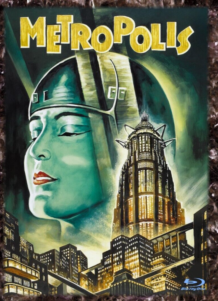 Metropolis 1927 Complete restored Film Extended version Blu-Ray 147 Minutes