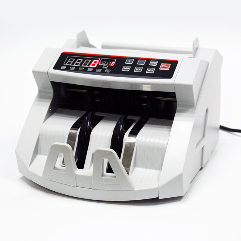 110v Digital Display Money Counter for EURO US DOLLAR Bill Cash Counting machine