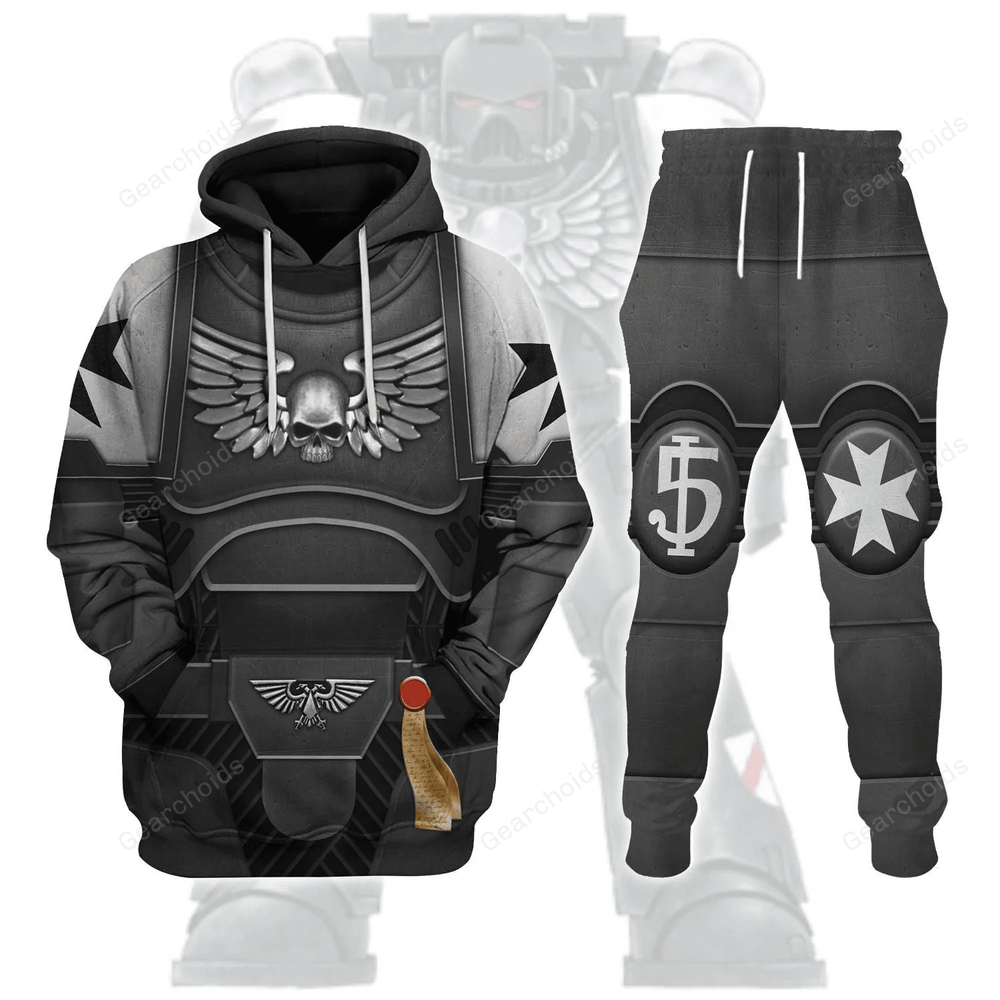 Space Marines Black Templars - Costume Cosplay Hoodie Sweatshirt Sweatpants