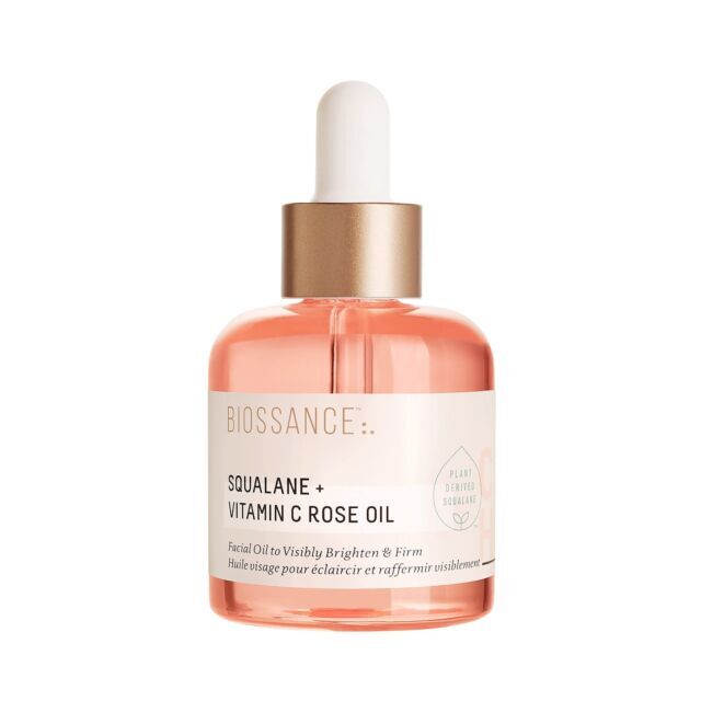 Biossance Squalane Vitamin C Rose Oil 1oz Brightening Hydration