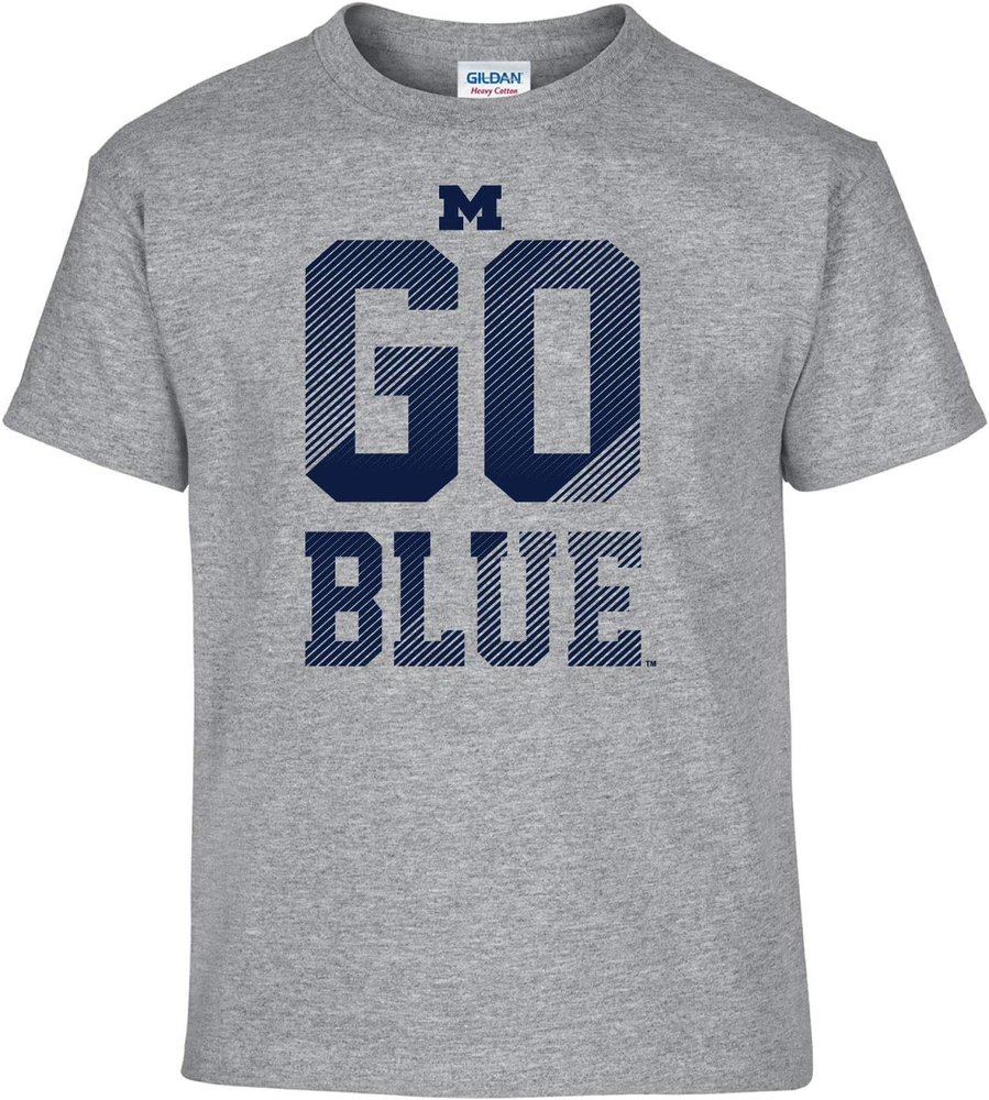 University of Michigan Wolverines NCAA Go Blue Slice Youth T-Shirt