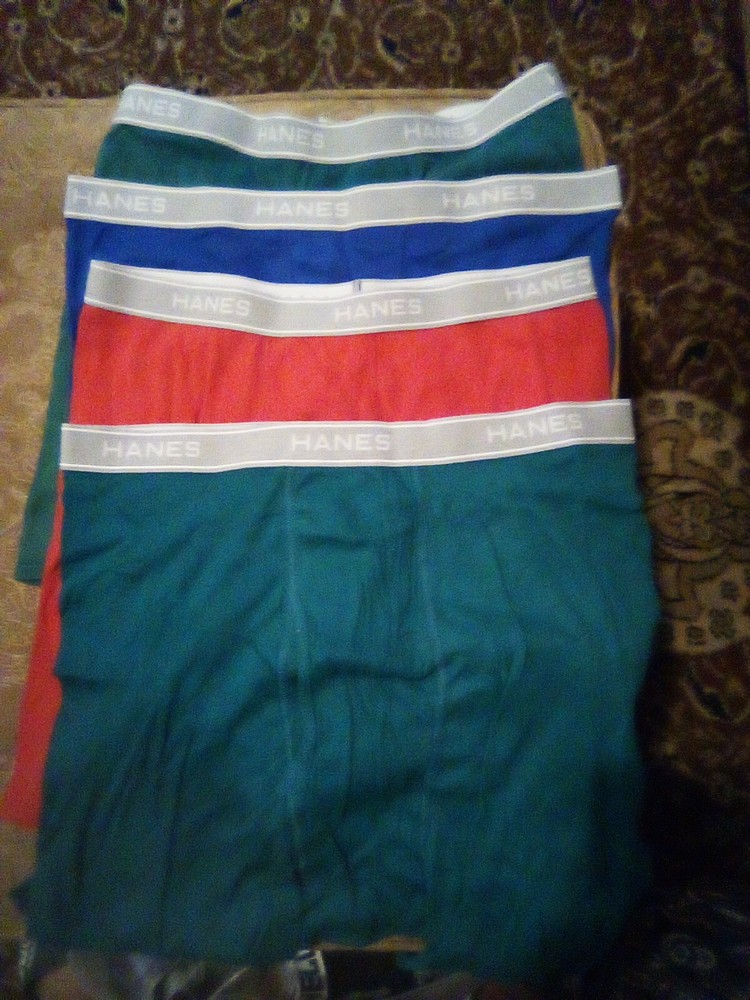 hanes boxer briefs xl mens (4 packs)