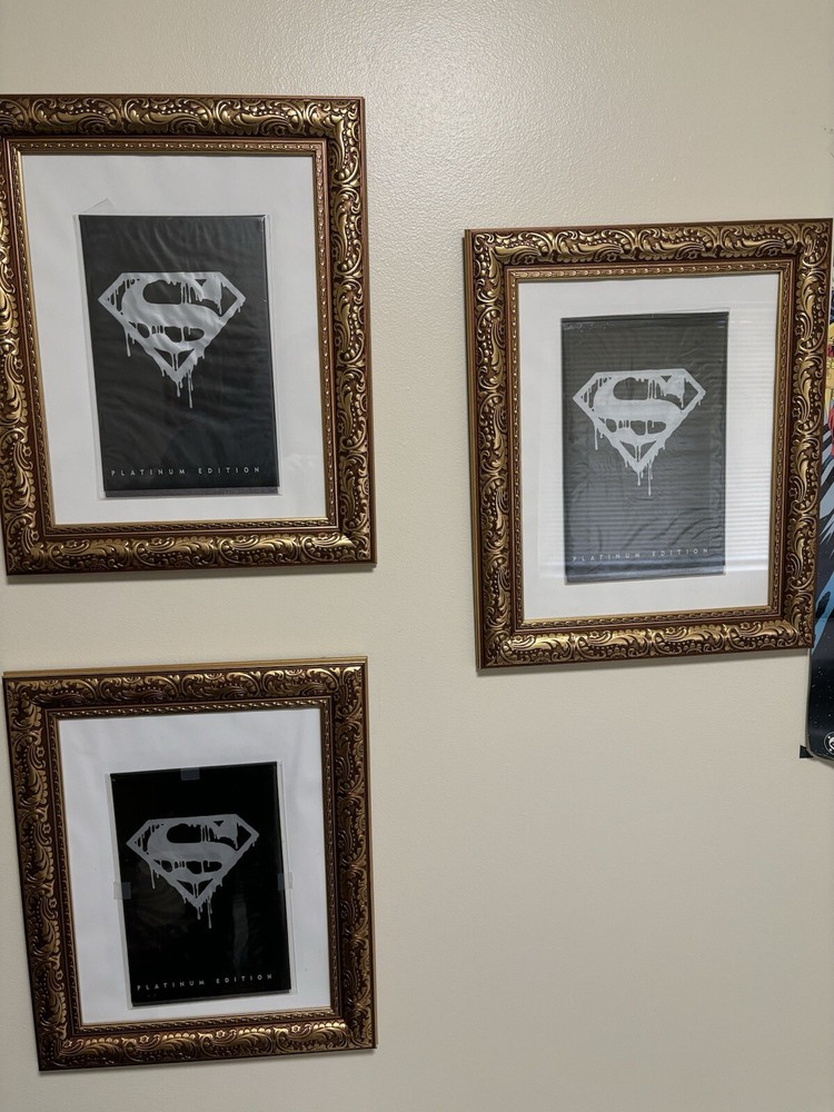 Superman 75 The Death of Superman Platinum Edition Sealed Black Bag