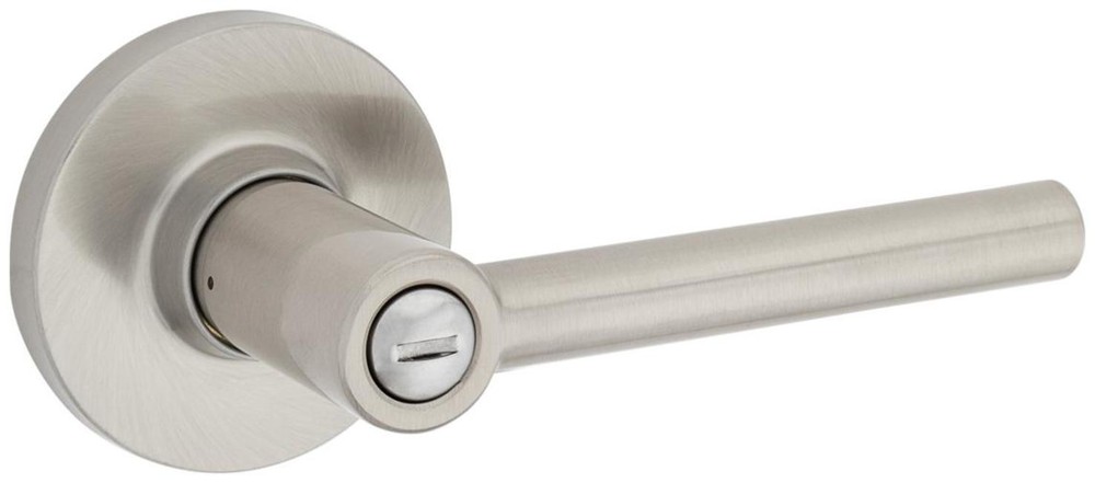 Kwikset SL4000RELRDT Reminy Privacy Door Lever Set - Nickel