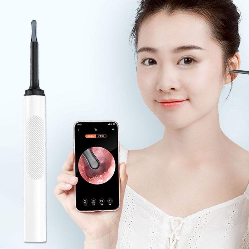 Ear Wax Cleaner with Camera 3.5mm Clean Otoscope 500W Earwax Remover✨y J2F D9H7