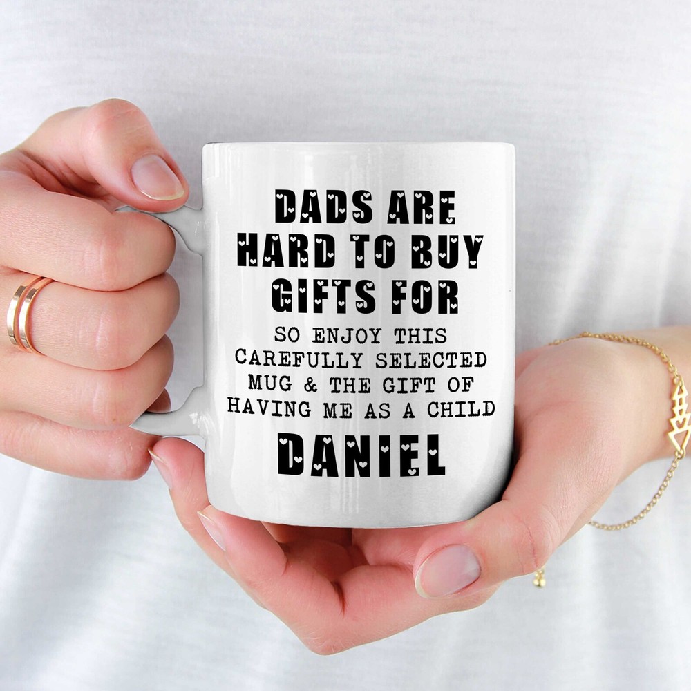 Personalized Name Coffee Mug Gift For Father's Day Birthday Christmas Anniversar