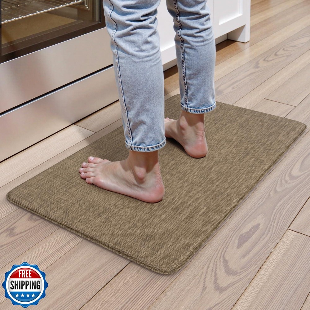 Cushioned Non-Slip Anti Fatigue Kitchen Mat for Comfortable Floor Support