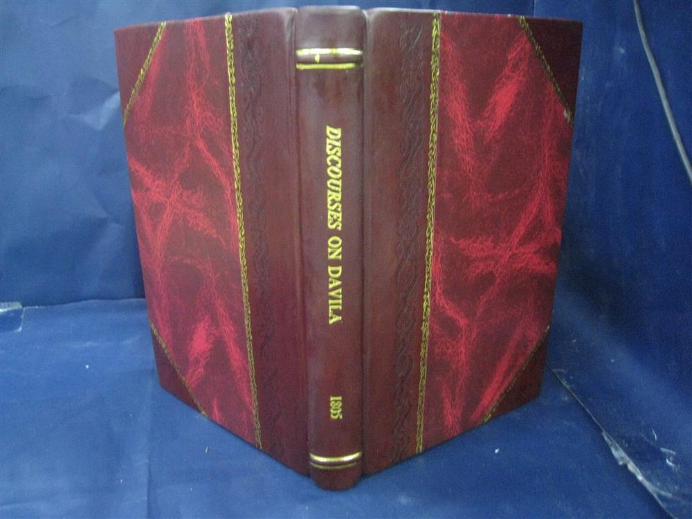 18th Century Political History: Discourses on Davila Leather Bound Edition