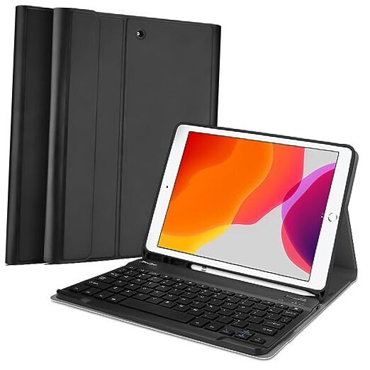 Slim Keyboard Case for iPad 10.2 7th/8th/9th Gen 2019-2021 Models