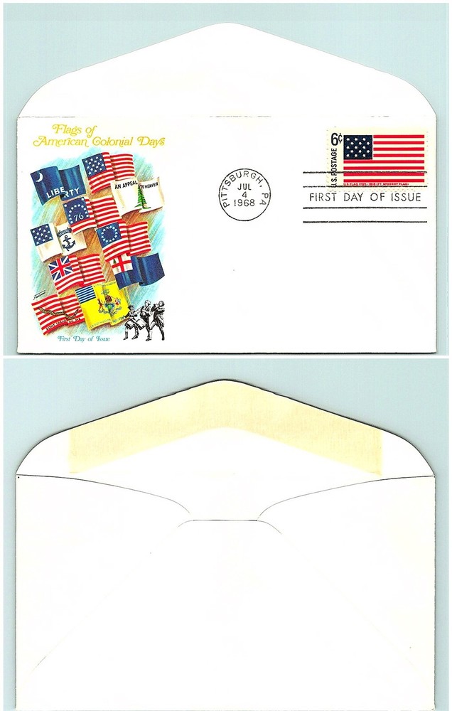 S01-3625, HISTORIC FLAGS: **FDC