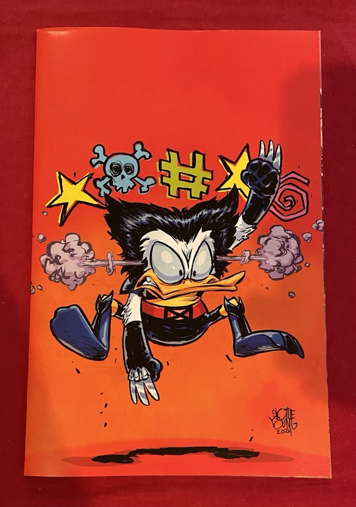 Donald Duck as Wolverine Skottie Young Variant VF 1:25 2nd Print