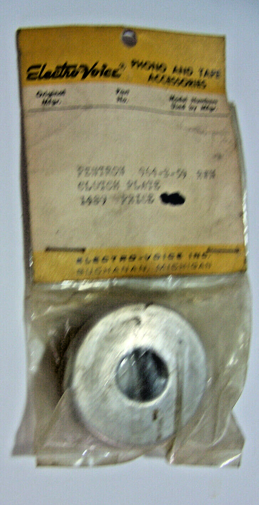 Electro-Voice 1489 Clutch Plate for Phonograph - Free US Shipping-image