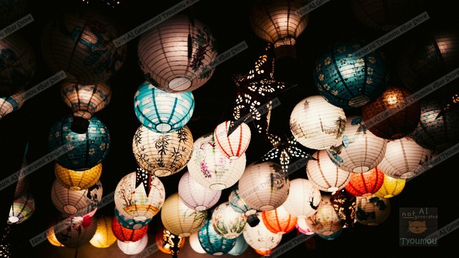 Tyoumou P34 Water Town Spring 2025 Digital Art Wallpaper-image