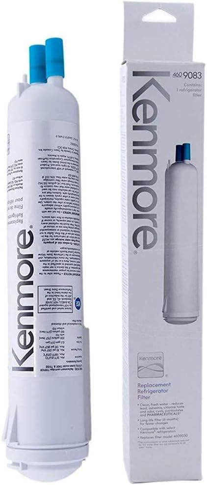 Refrigerator Water Filter 9083 Genuine Replacement Cartridge 6-Month Supply