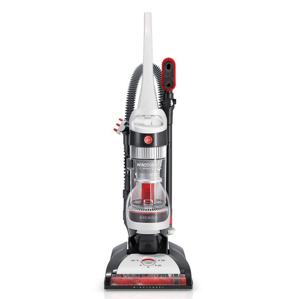 HOOVER WindTunnel 25 ft. Cord Rewind Pet Bagless Corded Upright Vacuum Cleaner