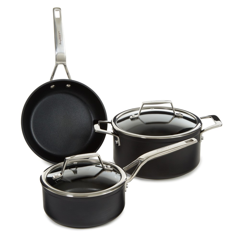 BergHOFF Essentials 5Pc Non-stick Hard Anodized Cookware Set