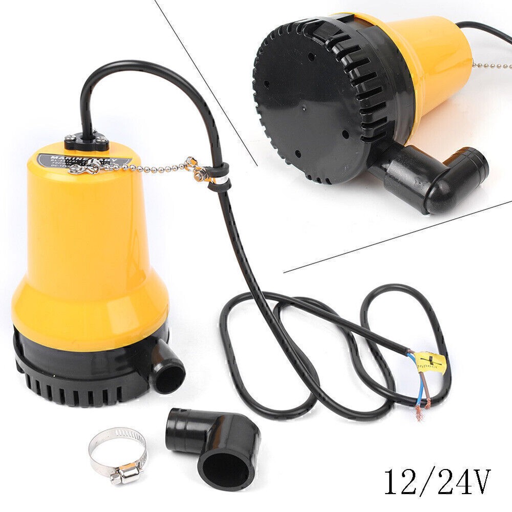 12V Submersible Water Pump 1100GPH 40L/MIN Pond/Pool Dirty Clear Tool