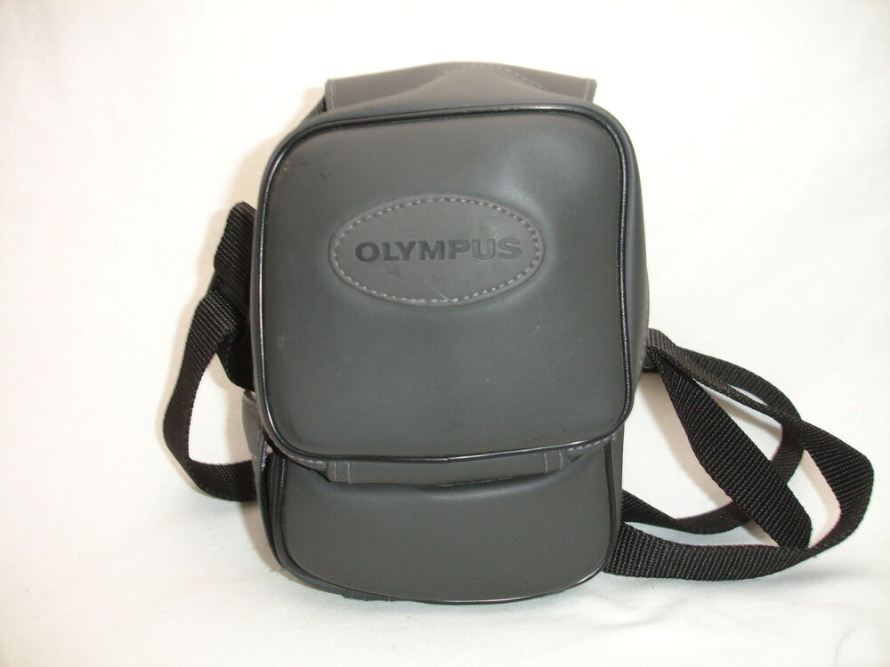 Vintage Olympus case bag for camera , lens, flash, genuine 6x 4.5 x2.5