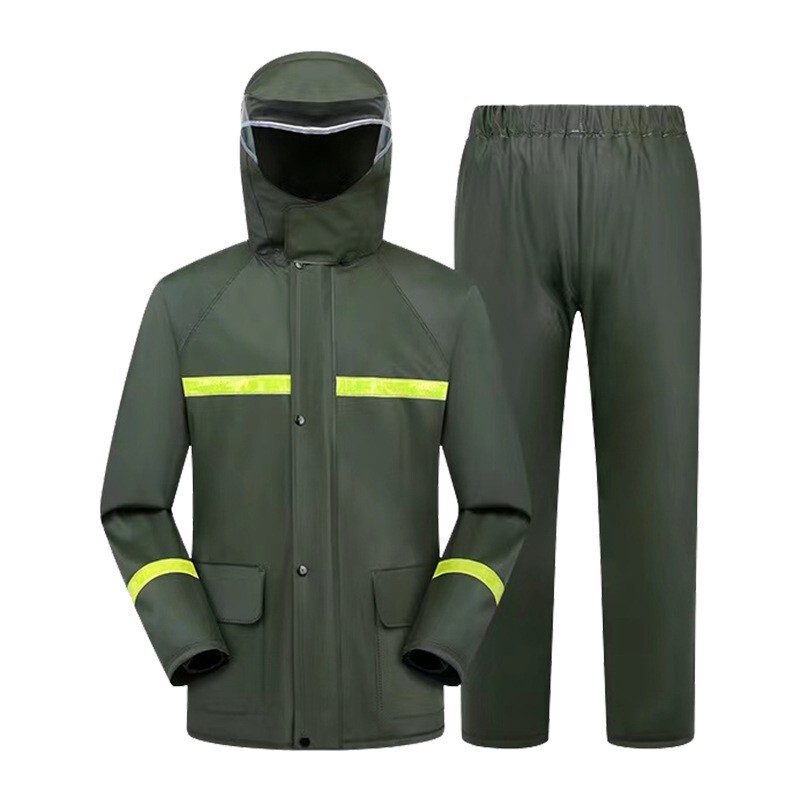 Men’s Waterproof Rain Suit – Jacket & Pants, Motorcycle Gear, Outdoor Raincoat