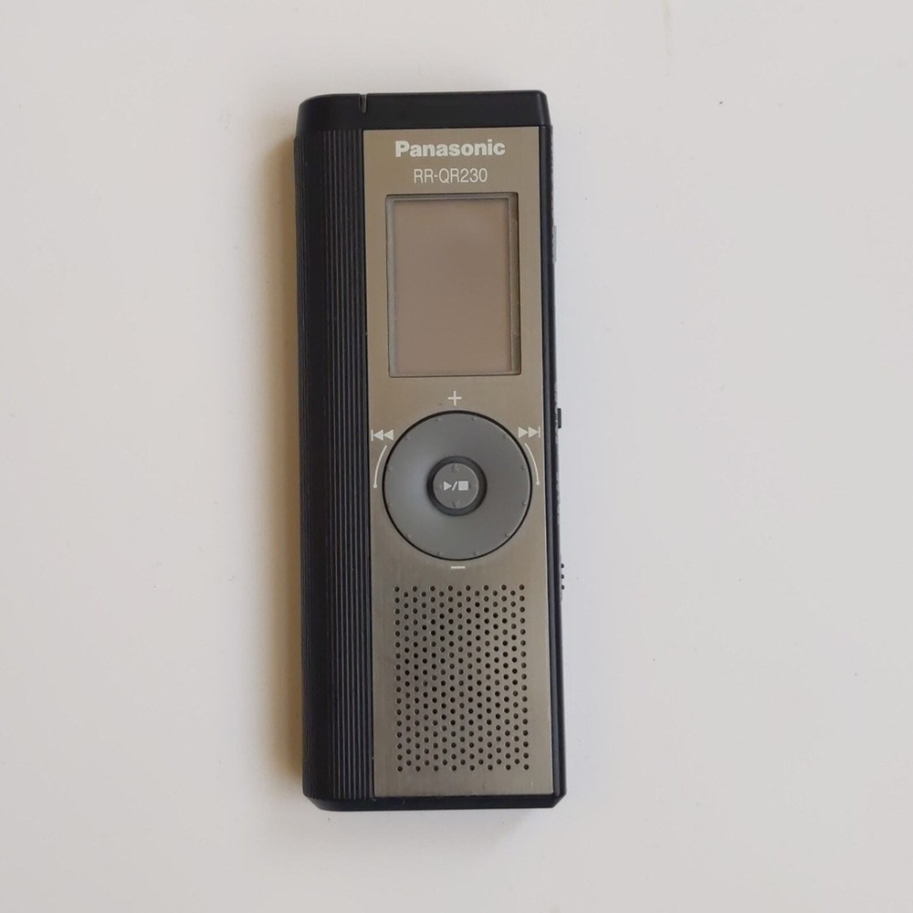 NIP Panasonic Digital Voice Recorder RR-QR230 - Tested & Working - Discontinued