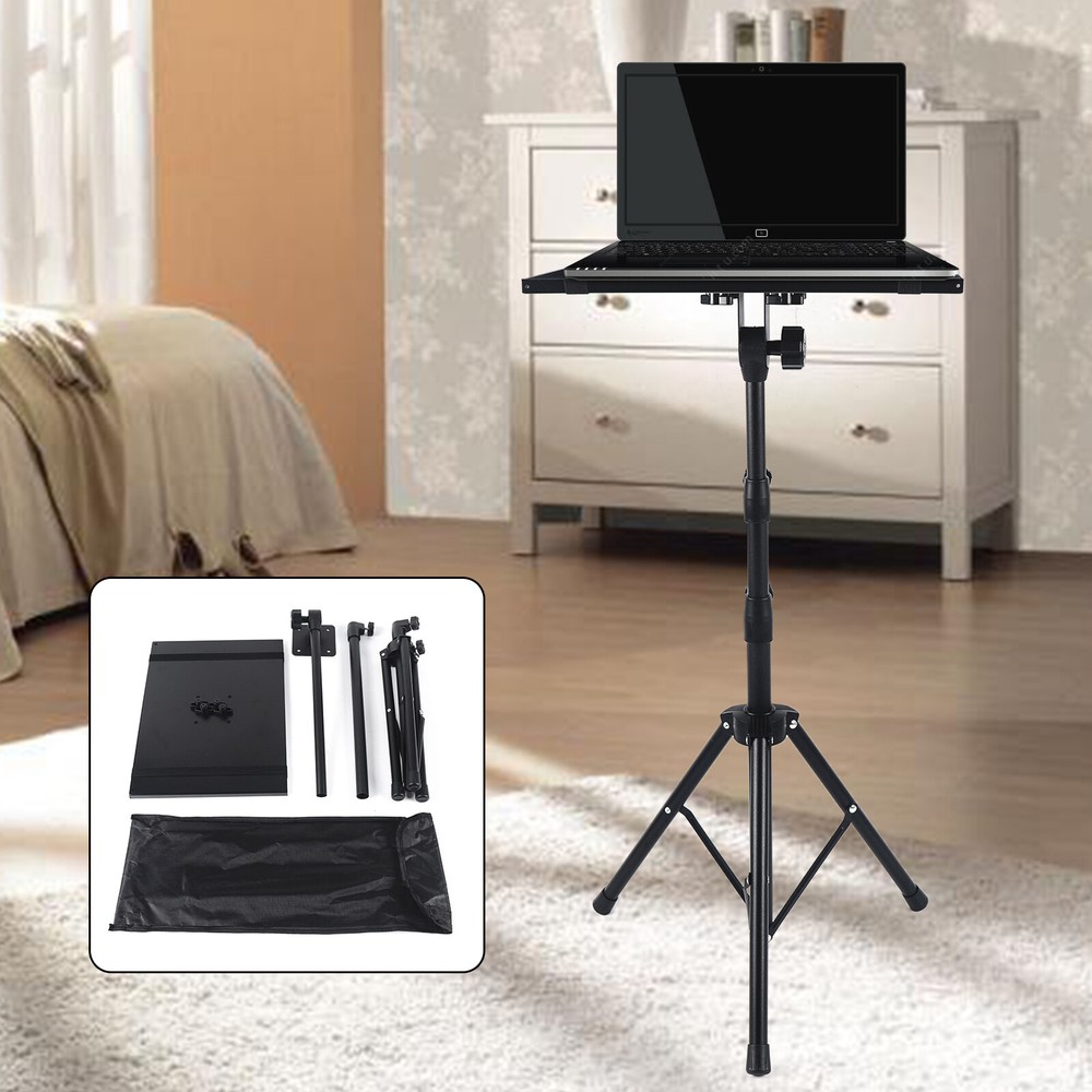 Adjustable Projector Stand Tripod Laptop Tripod Stand Holder For Home Office US