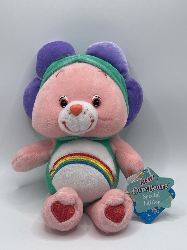 Special Edition Care Bears Series 10 #2  Cheer Bear Natural Wonders Plush (2005)