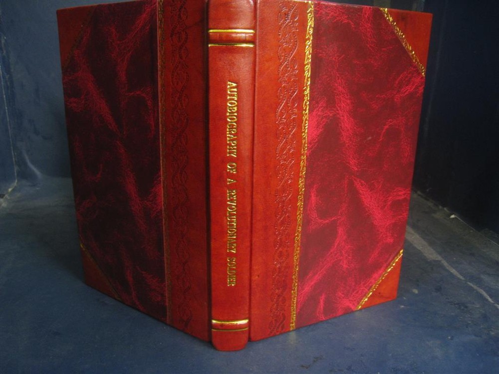 Autobiography of a Revolutionary Soldier 1859 Leather Bound Edition