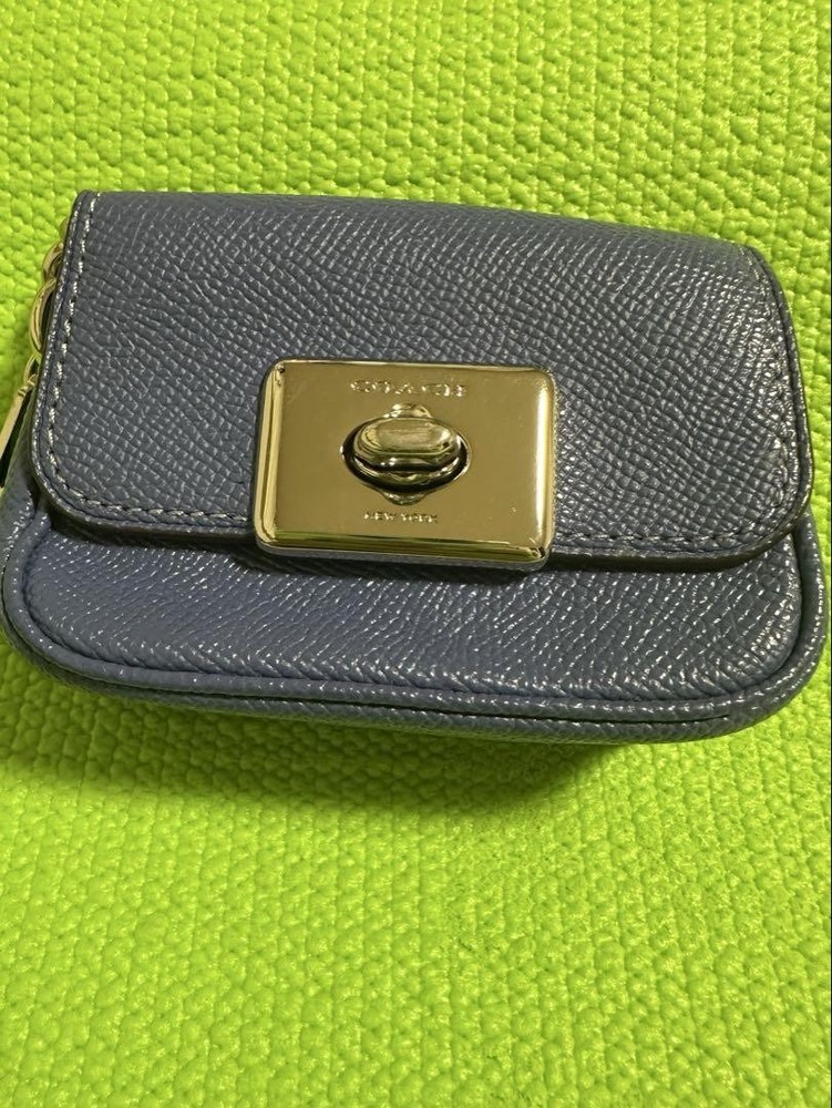 Mini Coach Bag Keychain Charm Accessory  