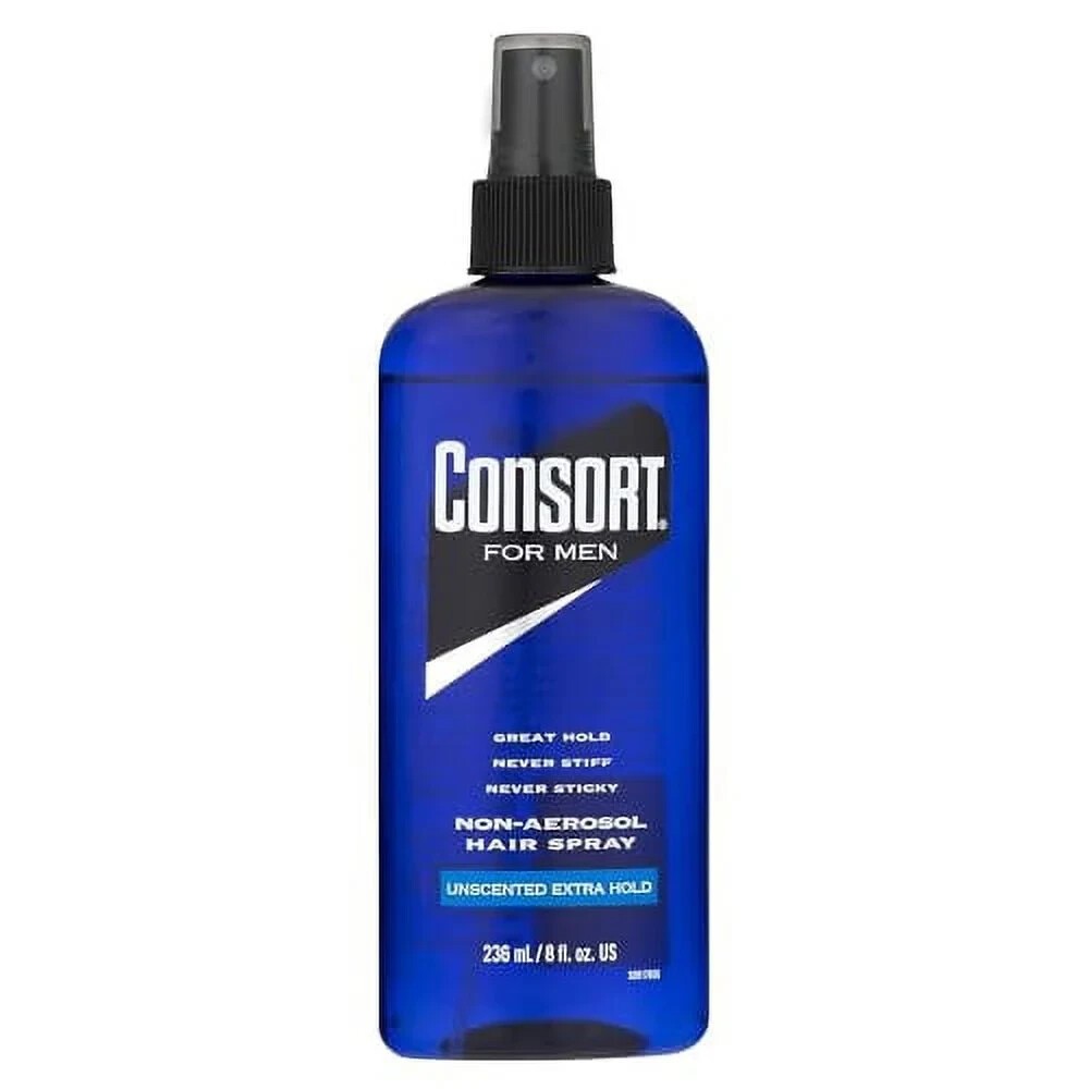 Men's Consort Fragrance Spray 8 oz - Fresh & Invigorating Scent  