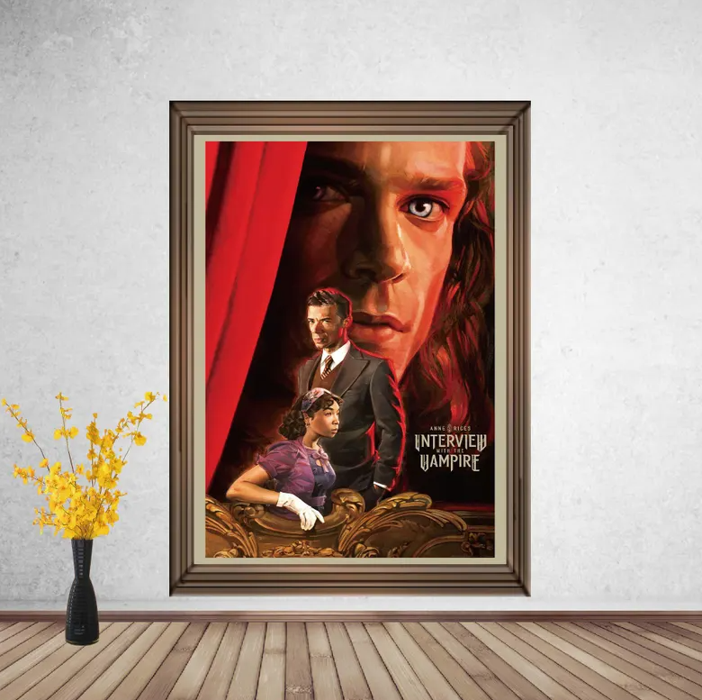 Interview with the Vampire Classic Movie Poster, Home Decor, Vintage Movie