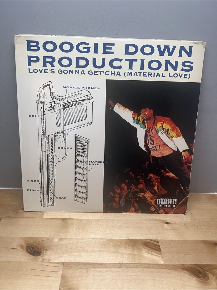 Boogie Down Productions Love's Gonna Get'cha Vinyl LP - Buy Now!! 👀-image