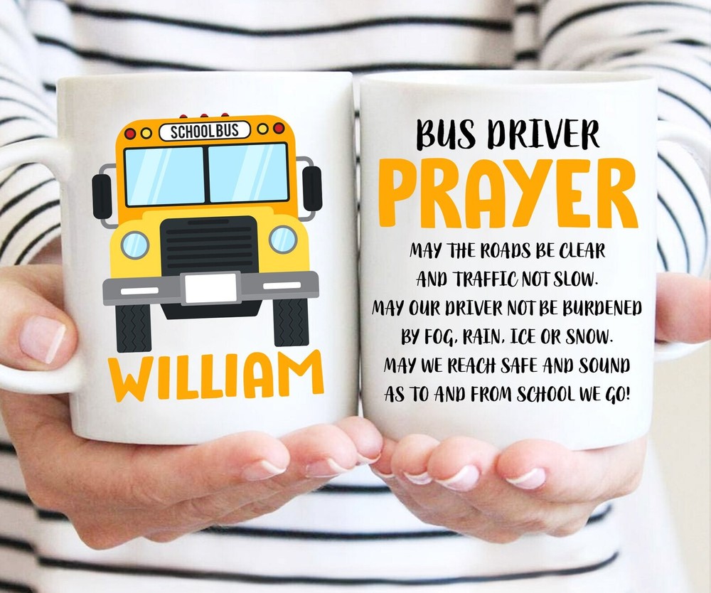 Bus Driver Mug Personalized Bus Driver Gift Bus Driver Tumbler Worlds Best Bus
