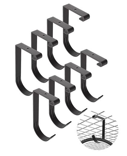 Bike Hooks for Garage Ceiling Mount Rack – Heavy Duty 4X8 Overhead Garage