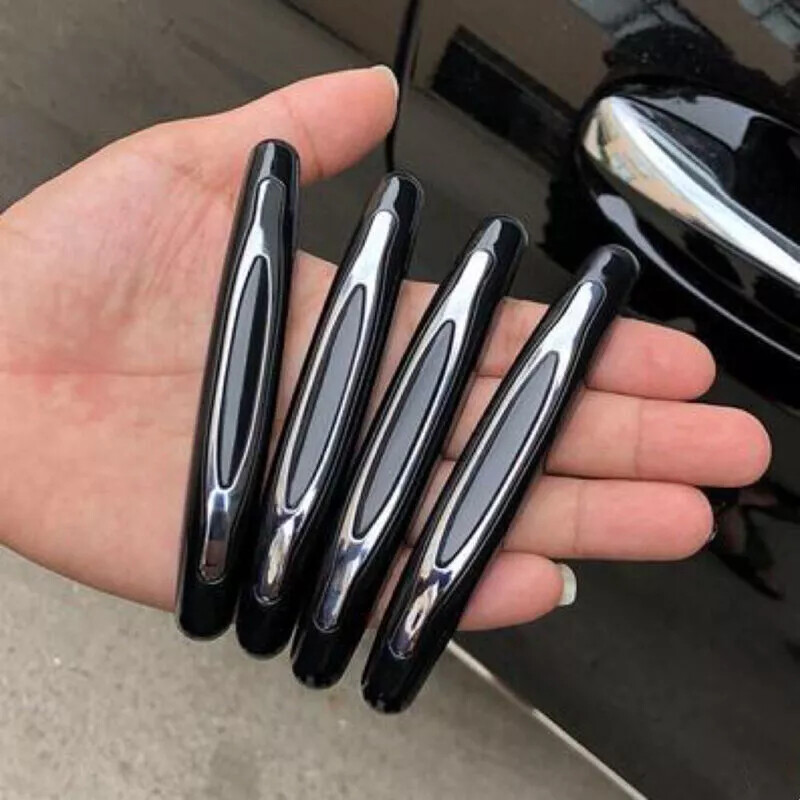 4Pcs Car Accessories Door Edge Guard Anti-Scratch Strip Sticker Protector Parts