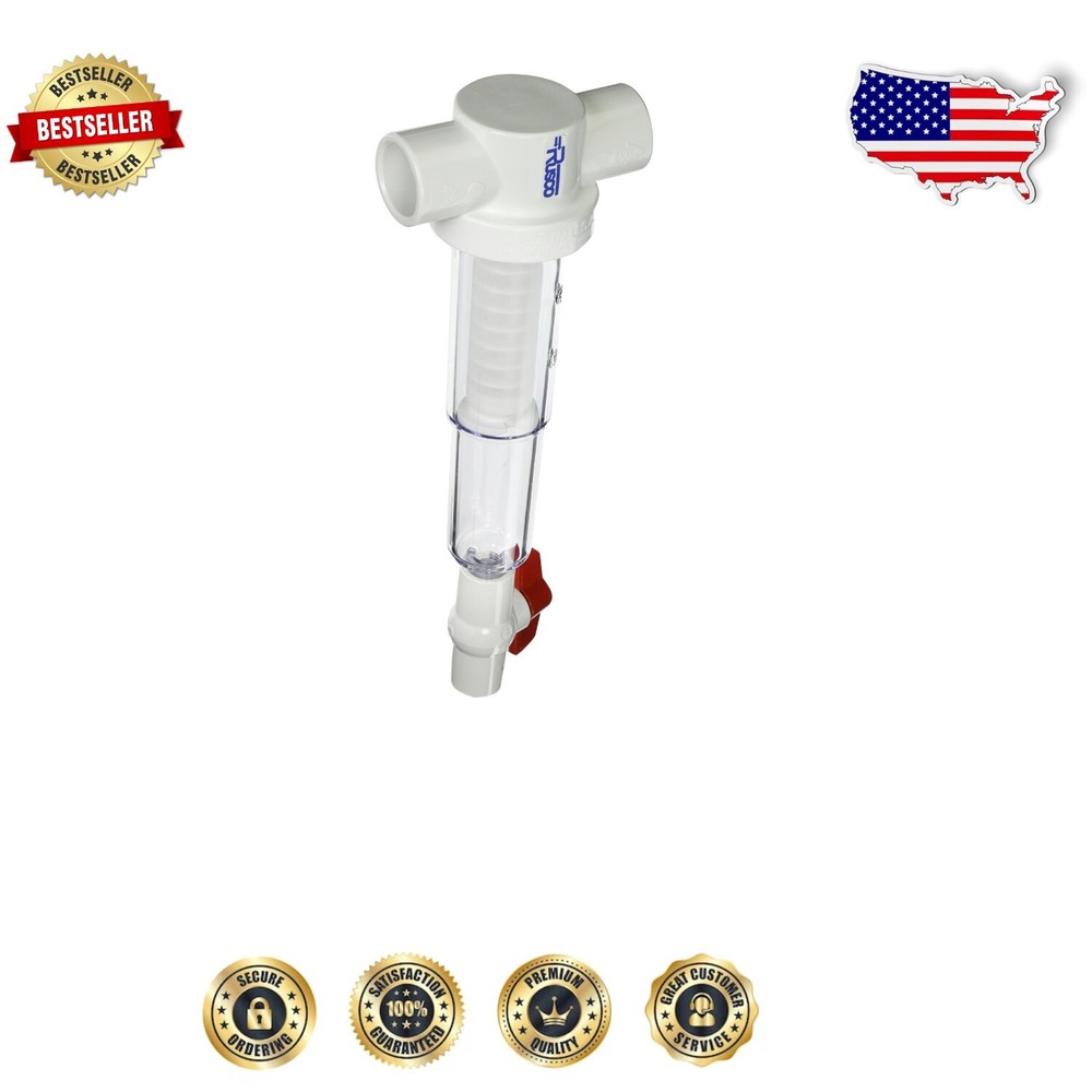 Durable Sediment Trapper with Clear Cover - Effective Water Filtration System