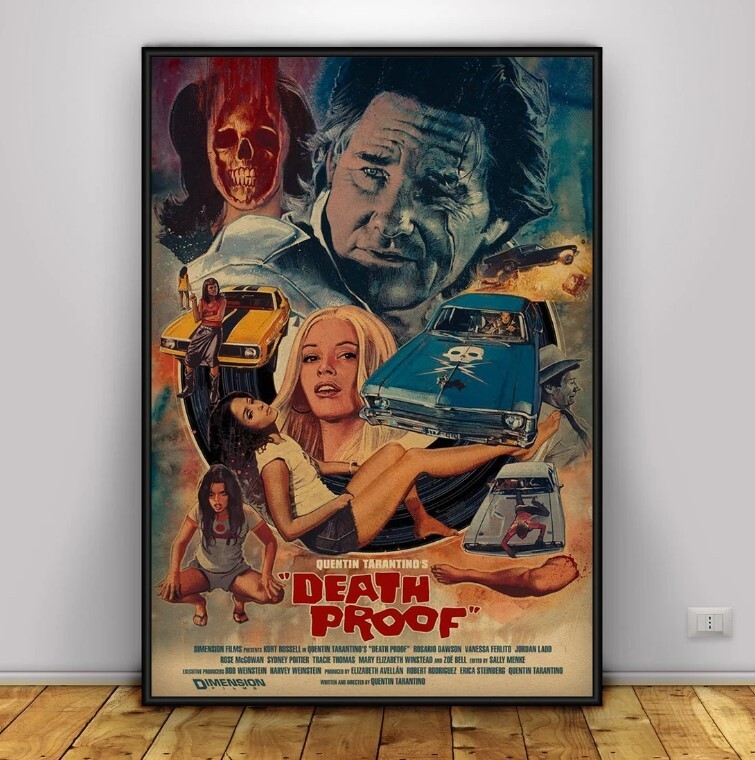Death Proof Poster | Wall Art | Wall Prints | Home Decor 1