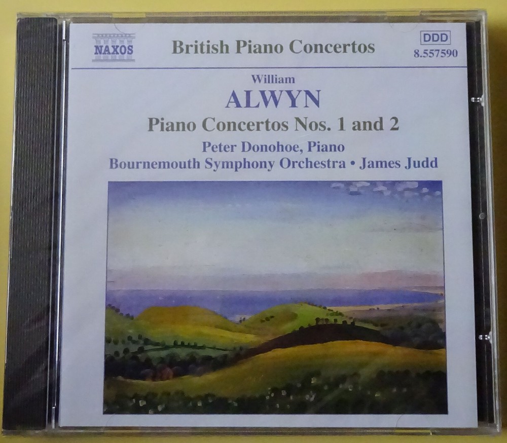 William Alwyn Piano Concertos 1 & 2 New Sealed CD Naxos 8.557590