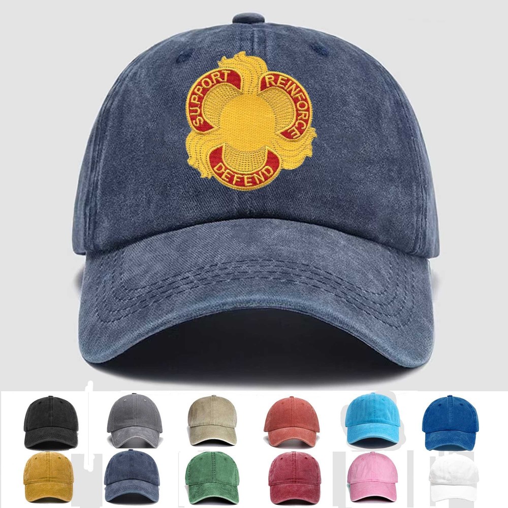 Custom Embroidered Hat 428th Field Artillery Brigade, Veteran Cap, Trucker Hat