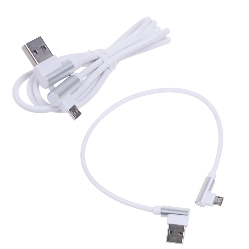 90-Degree Micro USB Fast Charging Cable for Quick Power