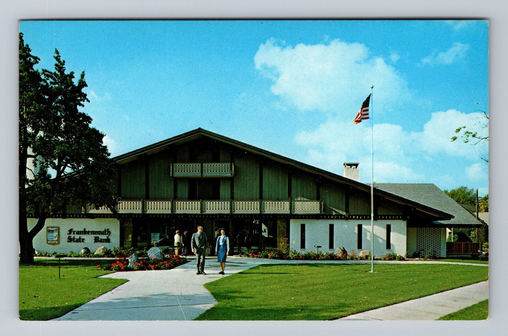 Michigan MI Frankenmuth Old World Heritage Festival Vintage Postcard Souvenir PC
