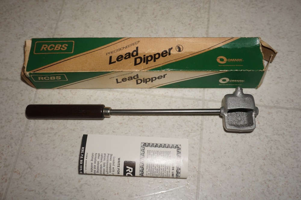 RCBS Lead Dipper Ladle Melting pot 80015 Vintage