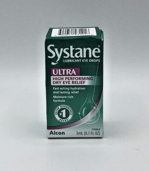 Systane Lubricant Dry Eye Relief Drops 0.1oz FREE SHIPPING! BUY NOW! 10/2025-image