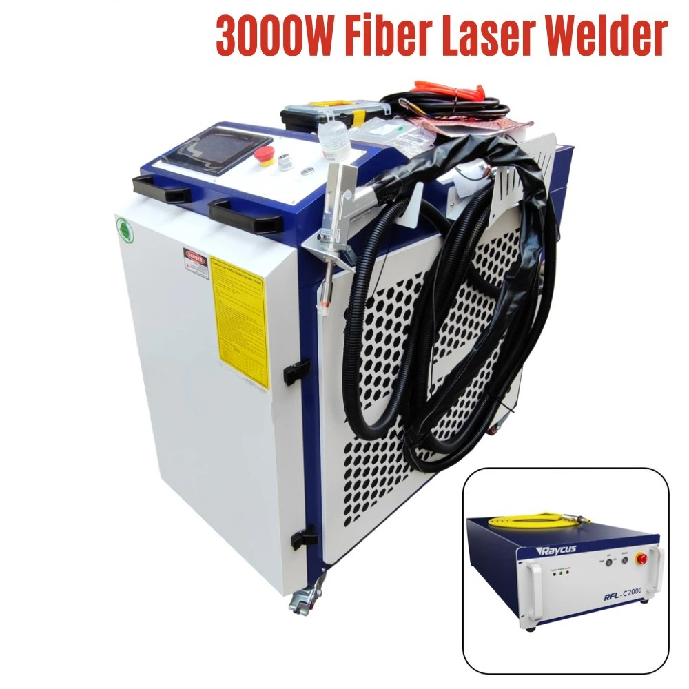 3000W Raycus Handheld Fiber Laser Welder Handheld Laser Welding Machine