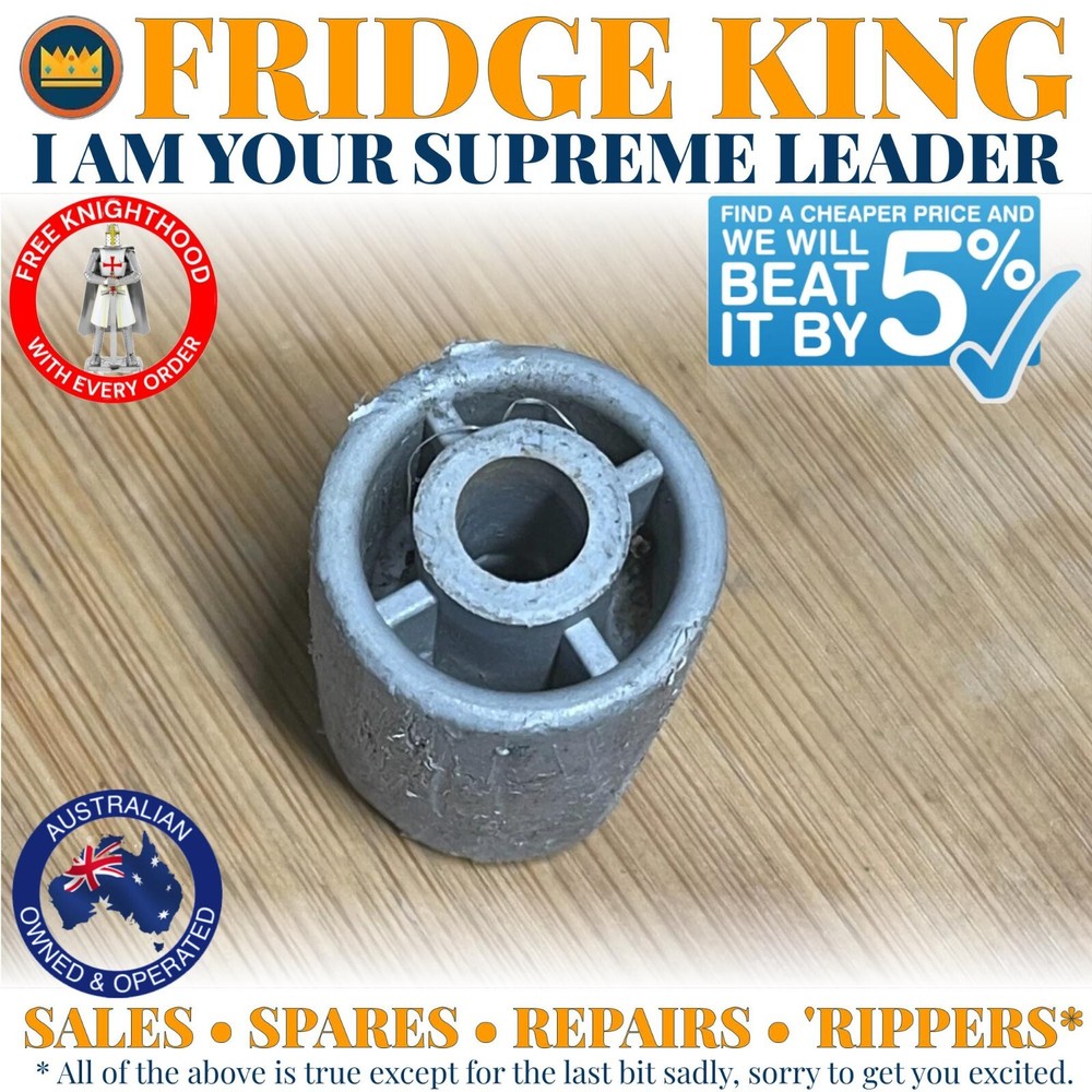 Westinghouse Fridge Freezer Rear Roller Wheel Grey Fits WSE6070 WSE6100