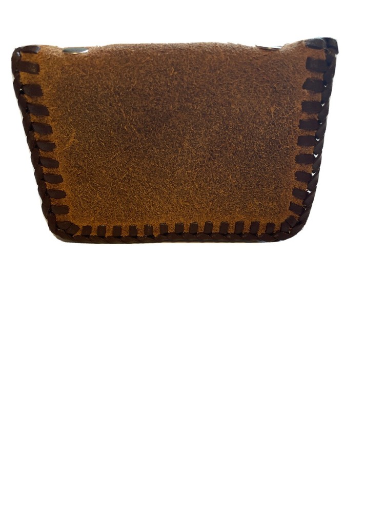 Slim leather credit card holder wallet for women-image