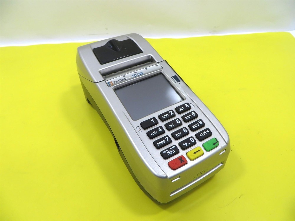 FirstData FD130 (001805064) Credit Card Payment Terminal Reader-image