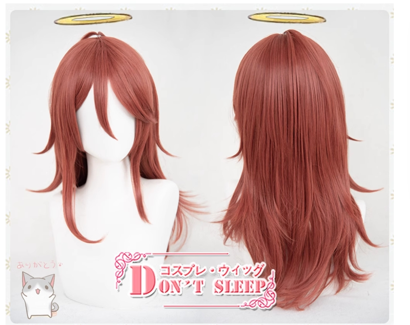 In Stock Chainsaw Man Angel Devil Anime Hairpiece Cosplay Periwig Daily Full Wig