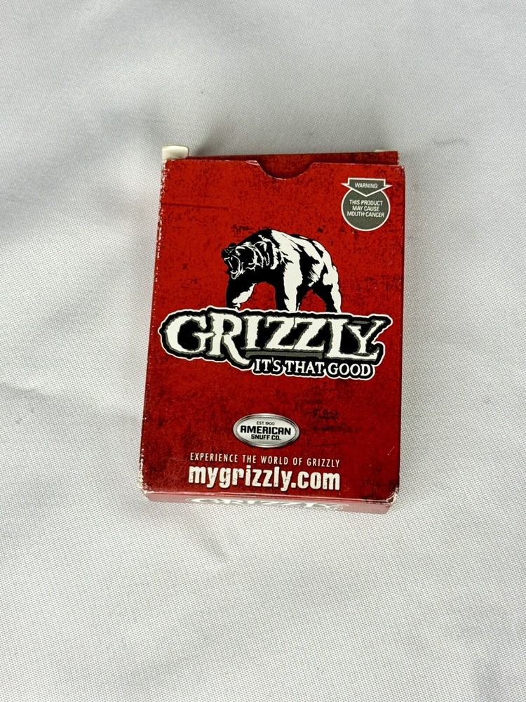 Grizzly Bear Promo Playing Cards Complete Deck with Jokers New In Box